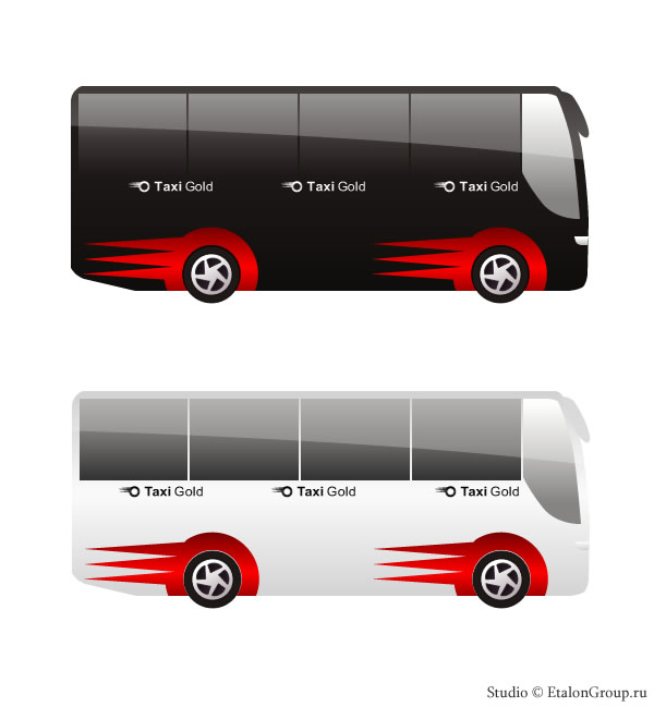 Логотип на автобусах